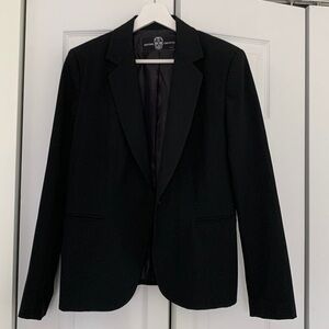 COPY - Hipchik Couture black blazer with detail on back.